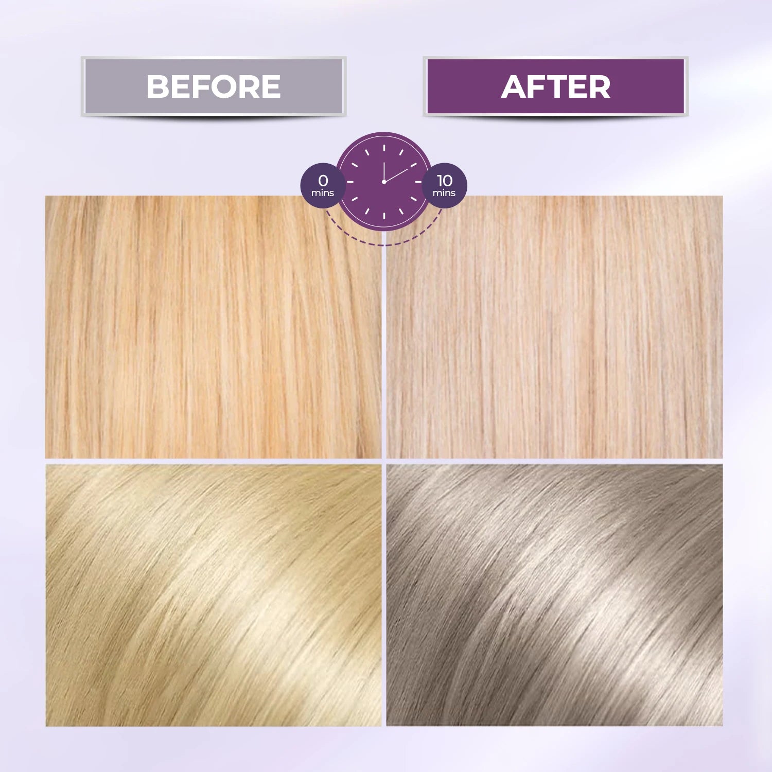 Mascarilla capilar morada Karseell