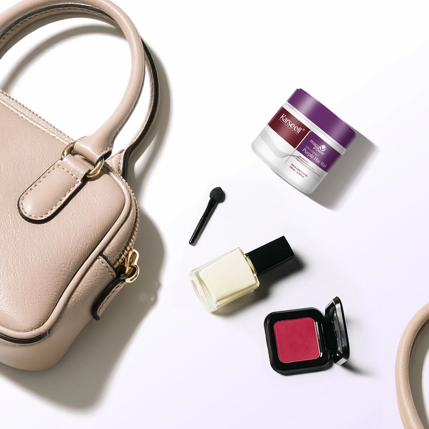 Mascarilla capilar morada Karseell